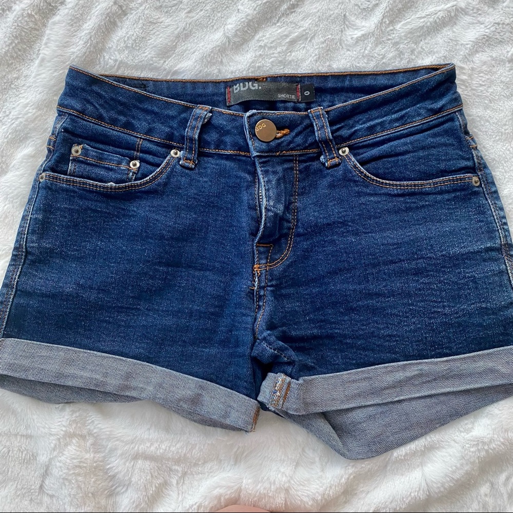Urban Outfitters BDG cuffed denim shorts